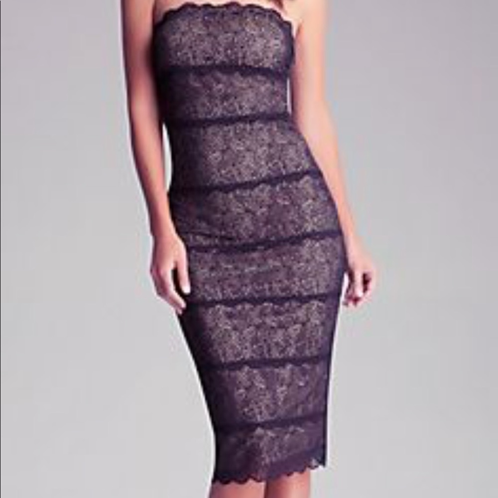 Sexy Strapless Black Lace Dress PRICE DROP ⬇️⬇️⬇️